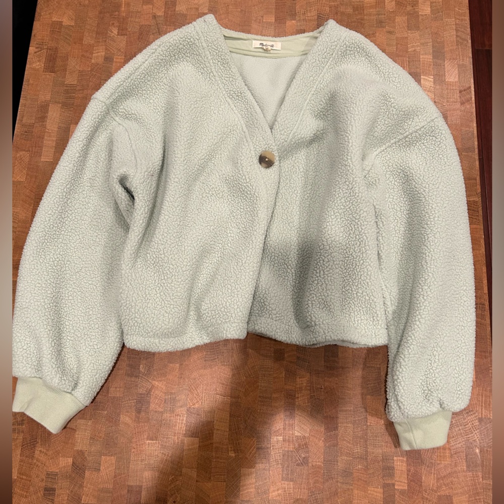 Madewell Cardigan Green Size Extra Large